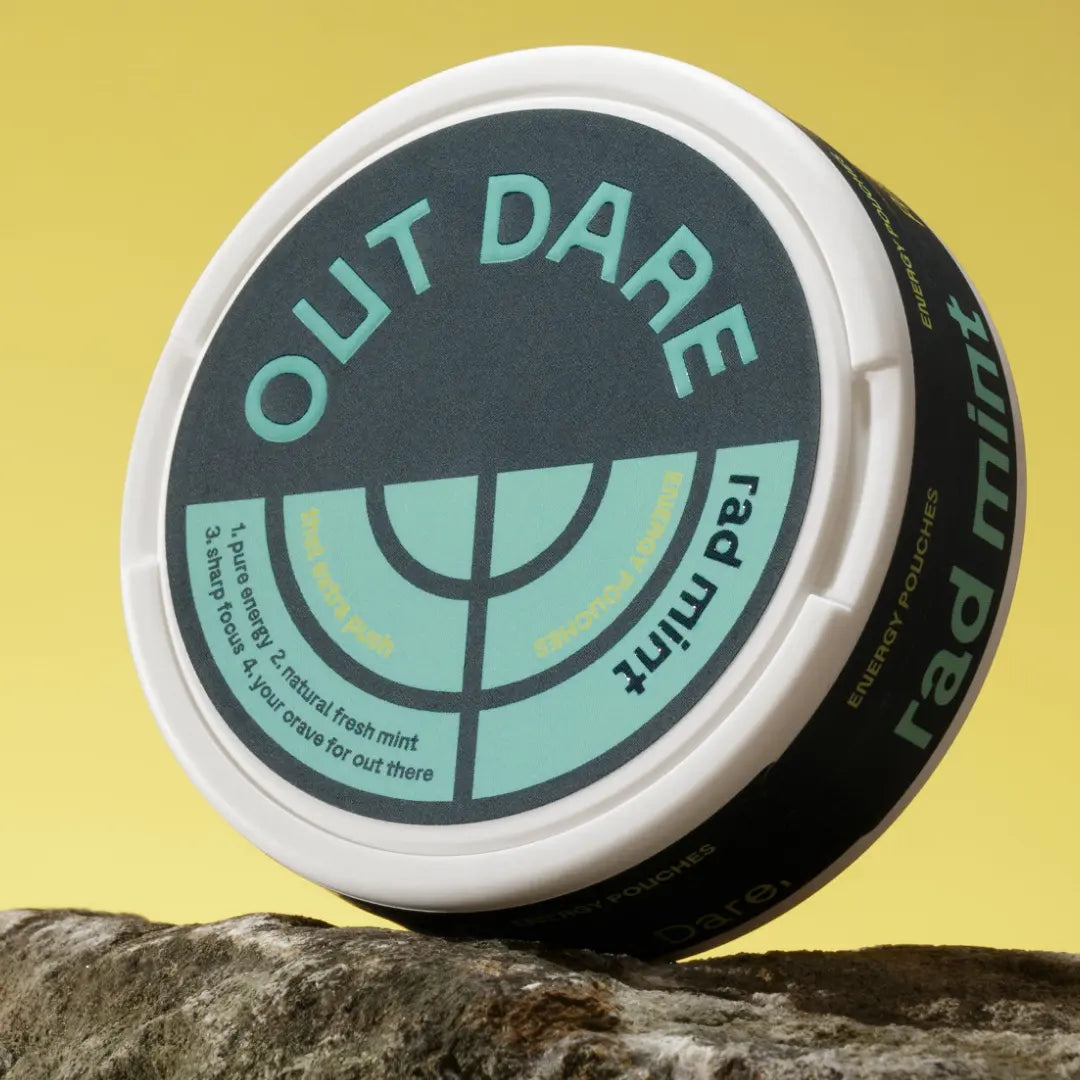 OUTDARE Rad Mint Caffeine Pouches - Pouchdaddy