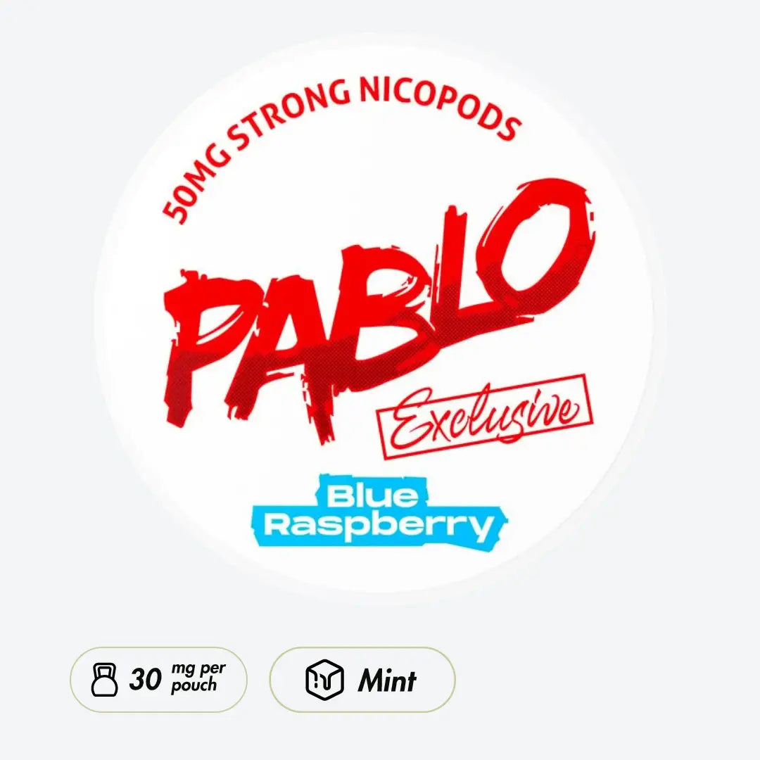 Pablo Exclusive Blue Raspberry