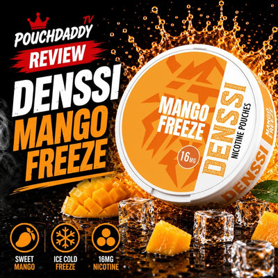 DENSSI Mango Freeze Strong - Pouchdaddy review banner
