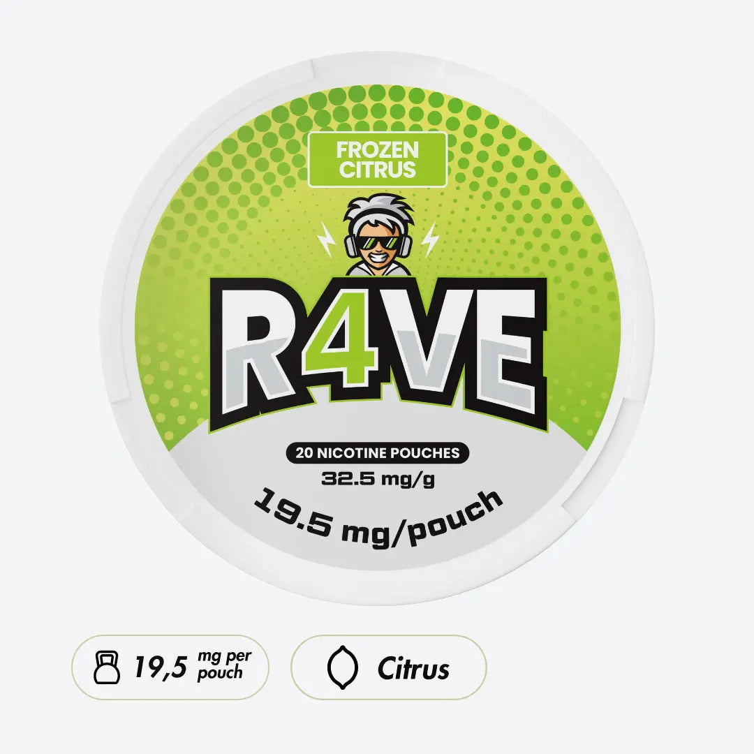 R4VE Frozen Citrus 32,5mg - Pouchdaddy