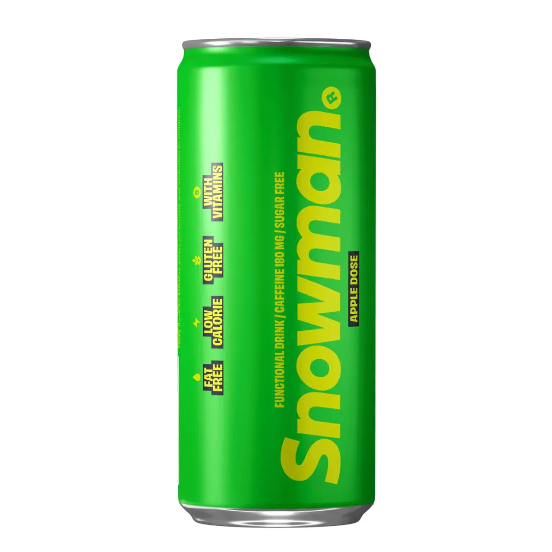 Snowman Apple Dose Energy Drink - Pouchdaddy