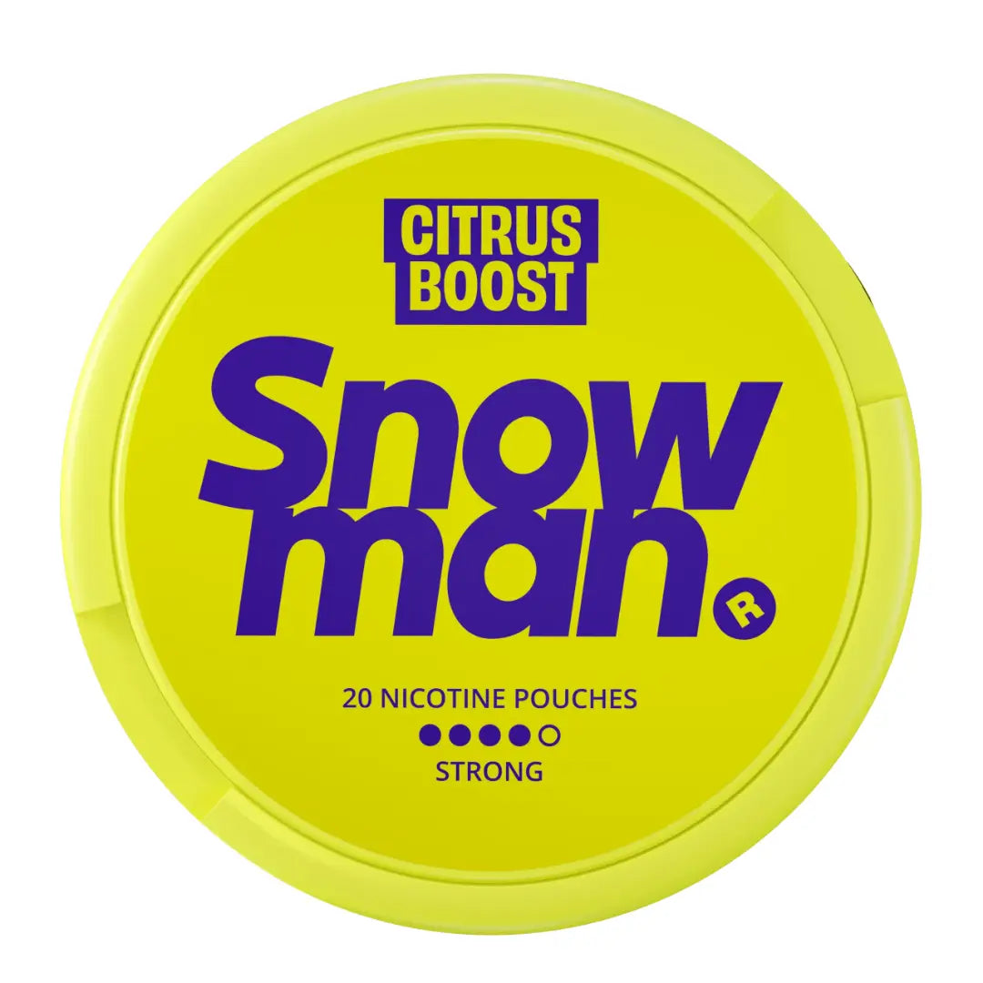 Snowman Citrus Boost 12mg - Pouchdaddy