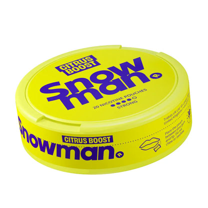 Snowman Citrus Boost 12mg - Pouchdaddy