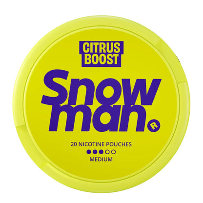 Snowman Citrus Boost 9mg - Pouchdaddy
