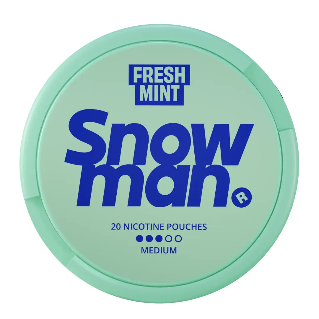 Snowman Fresh Mint 9mg - Pouchdaddy