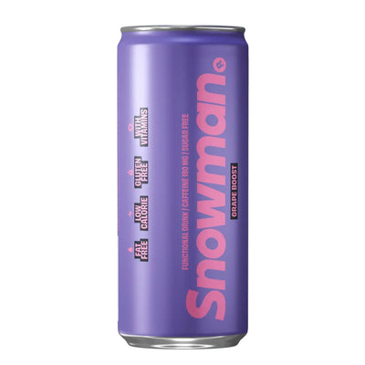 Snowman Grape Boost Energy Drink - Pouchdaddy