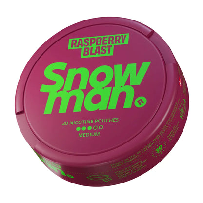 Snowman Raspberry Blast 9mg - Pouchdaddy