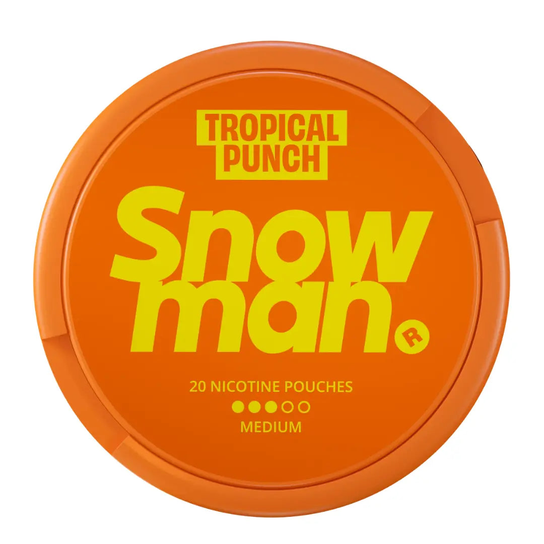 Snowman Tropical Punch 9mg - Pouchdaddy