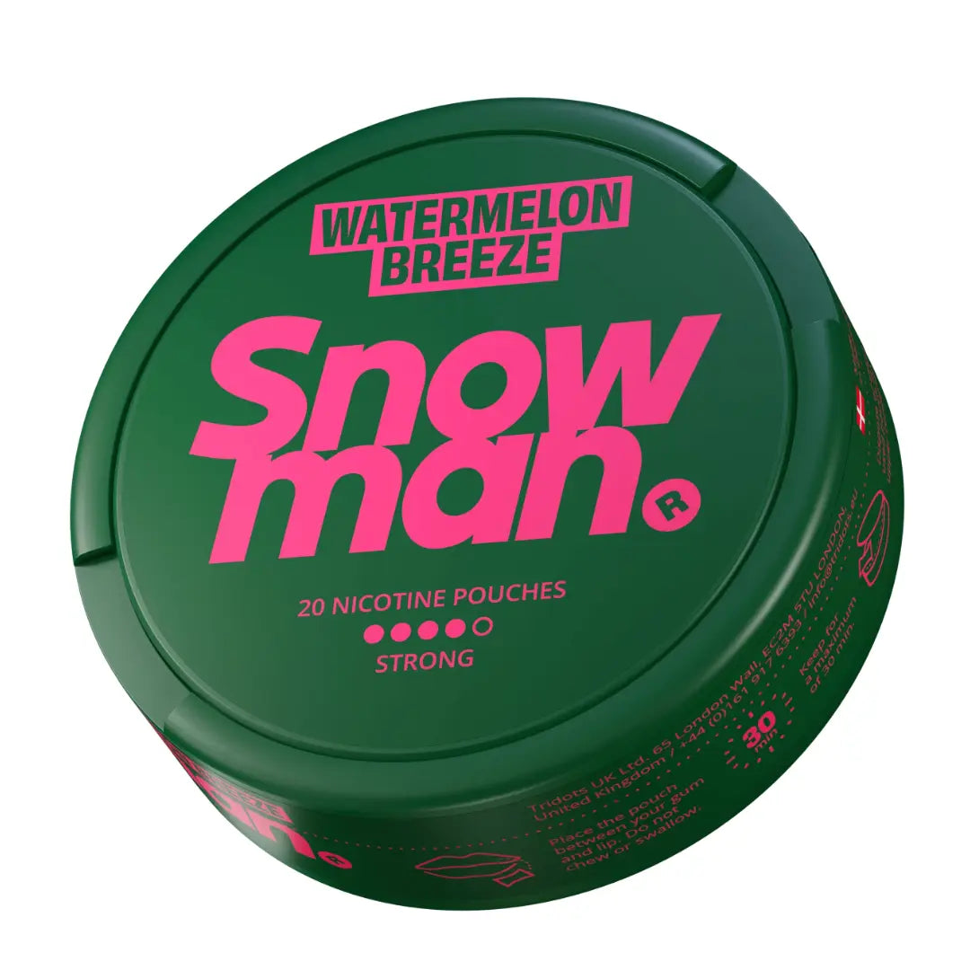 Snowman Watermelon Breeze 12mg - Pouchdaddy