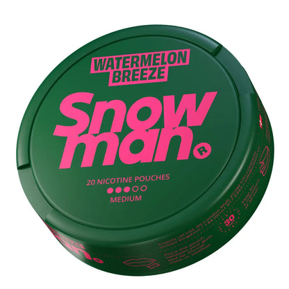 Snowman Watermelon Breeze 9mg - Pouchdaddy
