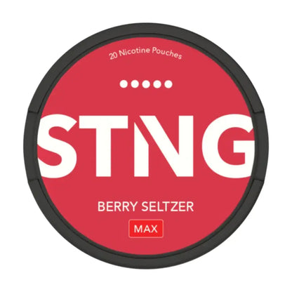 STNG Berry Seltzer Max - Pouchdaddy