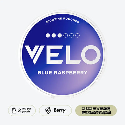VELO Blue Raspberry - Pouchdaddy