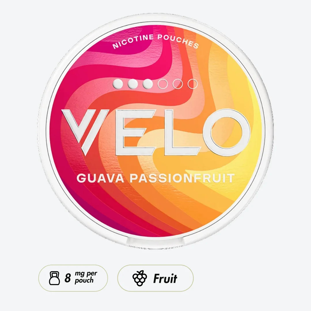 VELO Guava Passionfruit 3 - Pouchdaddy
