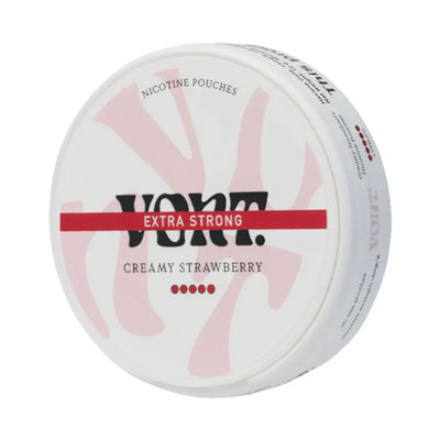 Vont Creamy Strawberry Extra Strong - Pouchdaddy