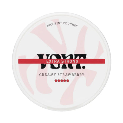 Vont Creamy Strawberry Extra Strong - Pouchdaddy