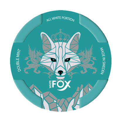 White Fox Double Mint Slim - Pouchdaddy