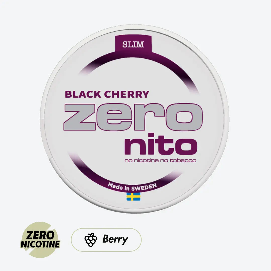 Zeronito Slim Black Cherry - Pouchdaddy