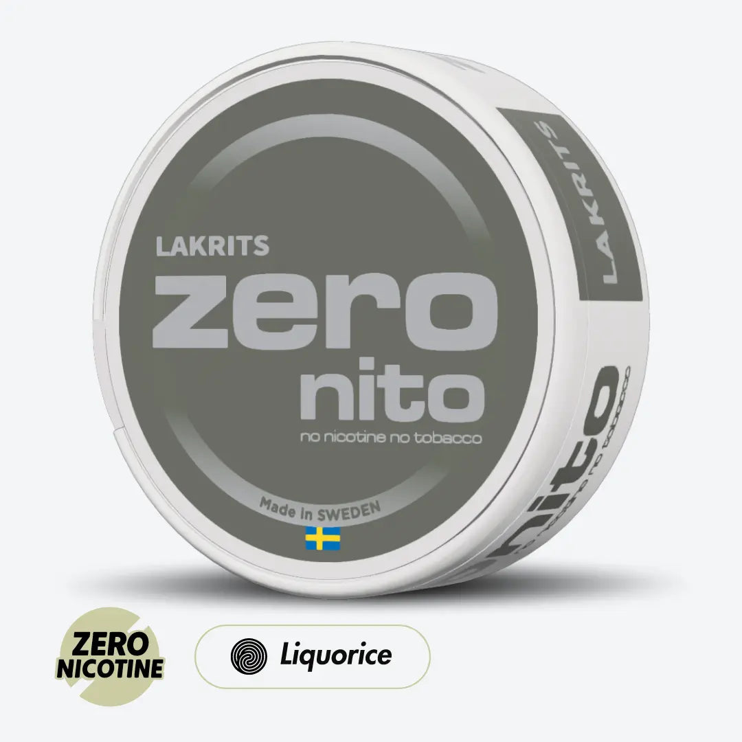 Zeronito Licorice Large - Pouchdaddy