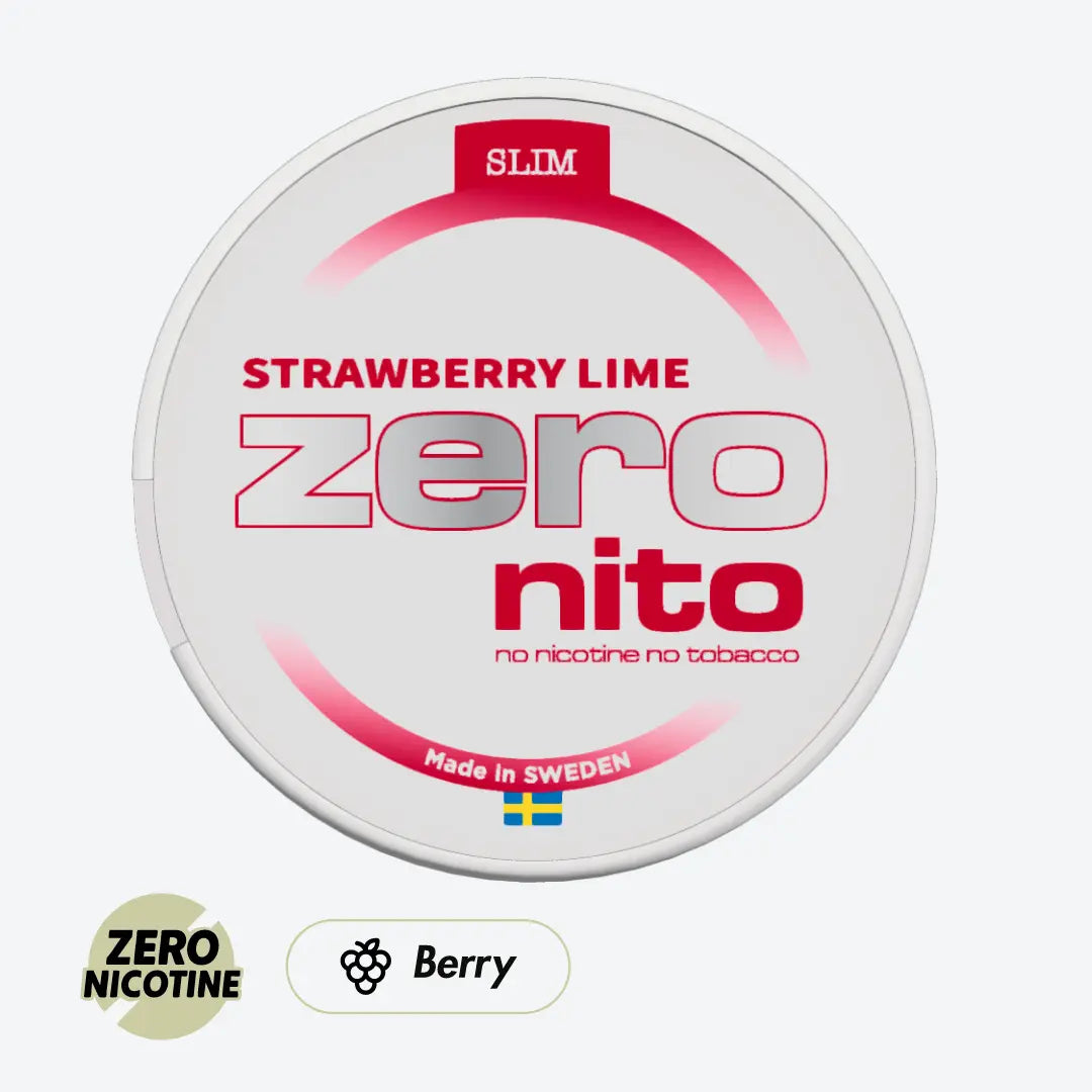Zeronito Strawberry Lime - Pouchdaddy