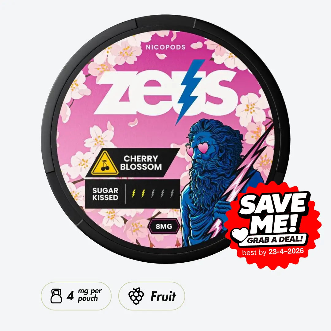 Zeus Cherry Blossom 4mg - Pouchdaddy