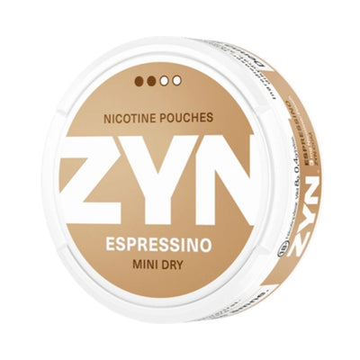 ZYN Espressino Mini Dry 3mg - Pouchdaddy